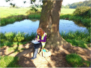 Outdoor learning and botanical, pond surveys and water quality testing